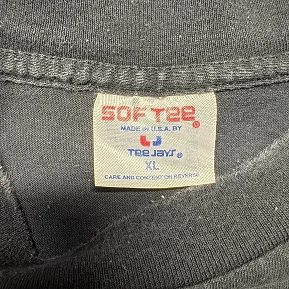 Vintage Hawaiian Legends T Shirt Black Graphic Print Made in USA‎ Mens Size XL - Picture 3 of 7